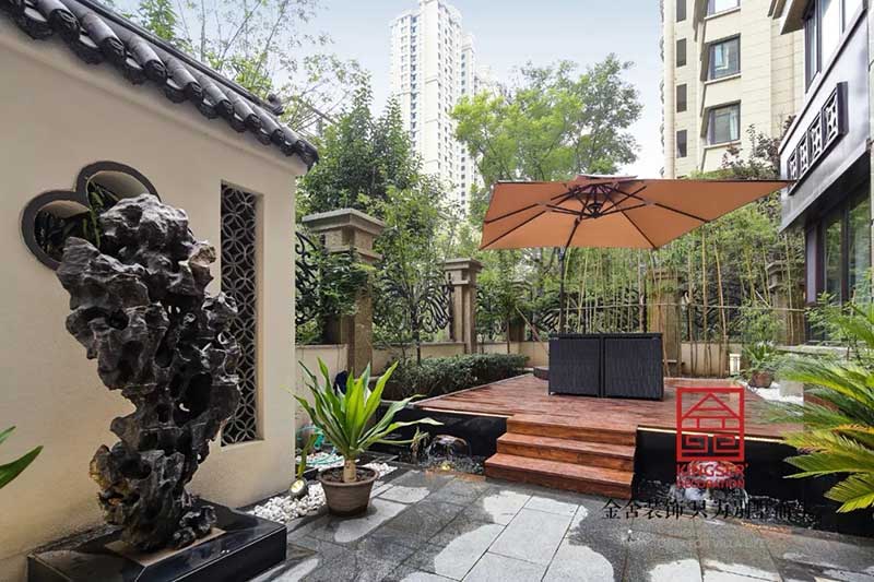 國賓壹號(hào)210平米中式風(fēng)格裝修實(shí)景圖