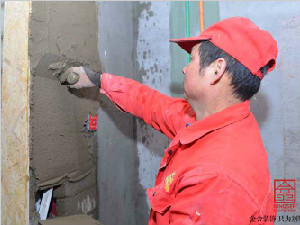 東南智匯城168平米新中式風(fēng)格裝修施工現(xiàn)場(chǎng)