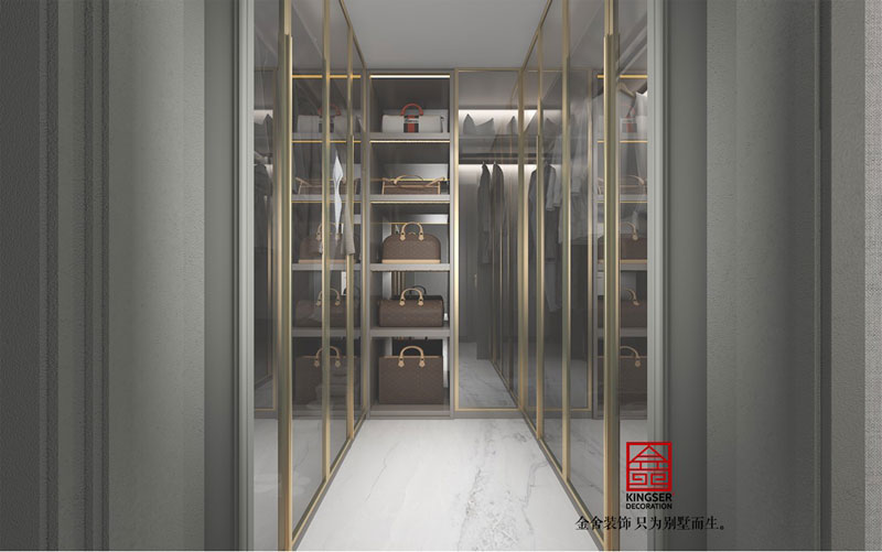 石家莊融創(chuàng)中心217平現(xiàn)代簡約風(fēng)格裝修設(shè)計