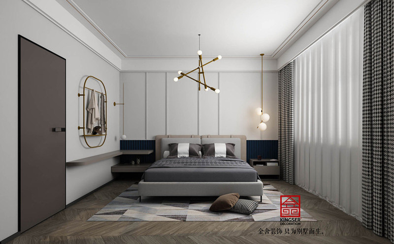 榮盛華府210㎡現(xiàn)代簡約裝修實景