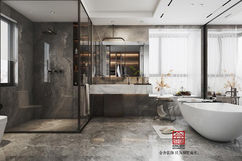 中央云著169平米現(xiàn)代風格裝修效果圖