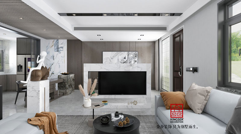 中央云著264平現(xiàn)代風格研發(fā)效果圖