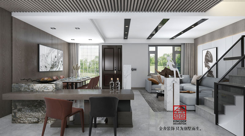 中央云著264平現(xiàn)代風格研發(fā)效果圖