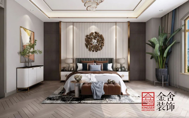 西山林語1400㎡新中式別墅裝修實(shí)景