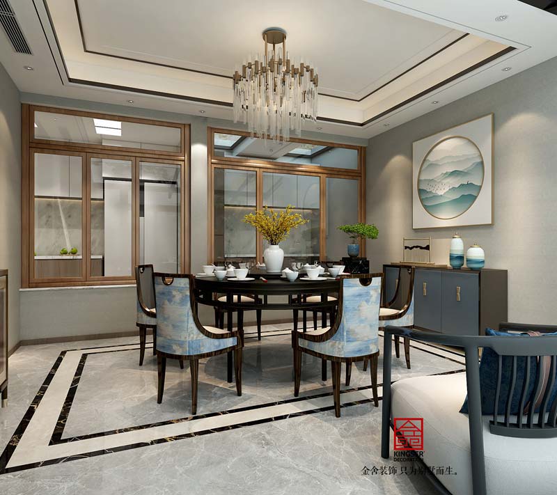 萬和原著下躍220平米新中式風(fēng)格裝修設(shè)計