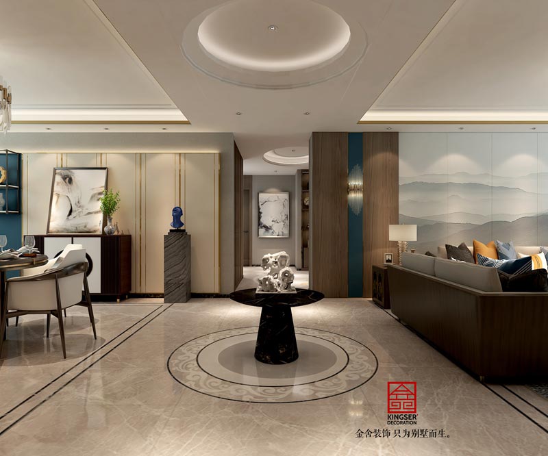 西美五洲260平米現(xiàn)代簡約風格裝修設計