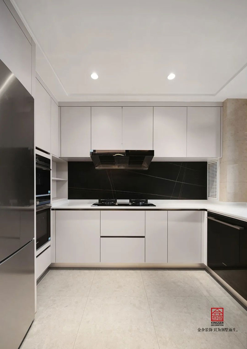 裕華壹號(hào)260㎡頂躍裝修現(xiàn)代輕奢實(shí)景圖