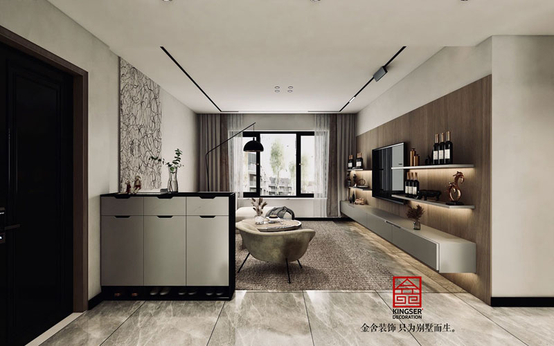 國赫天著裝修設(shè)計(jì)-客廳