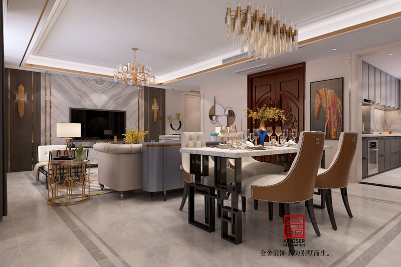 國賓壹號(hào)港式輕奢風(fēng)格裝修效果圖