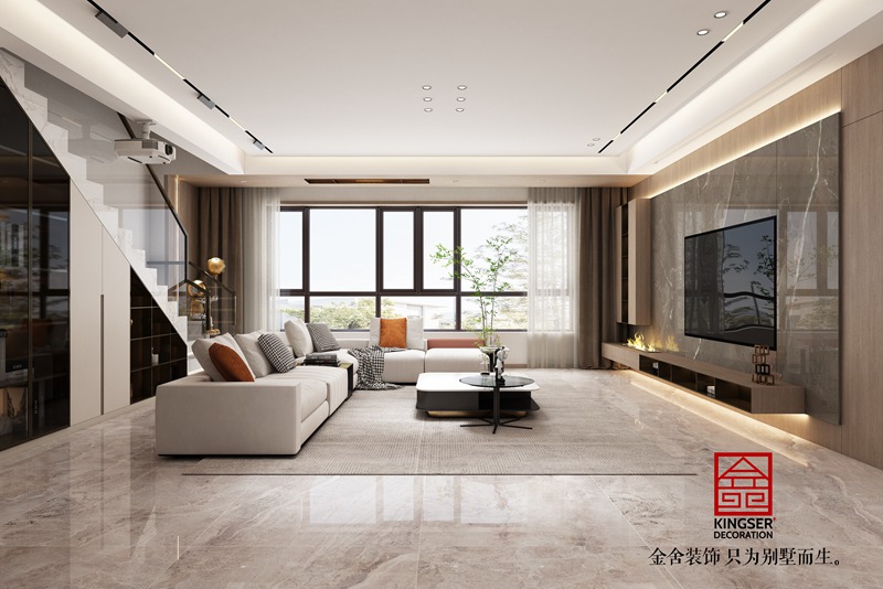 西山林語(yǔ)躍層裝修效果圖