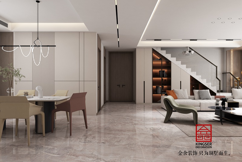 西山林語(yǔ)躍層裝修效果圖