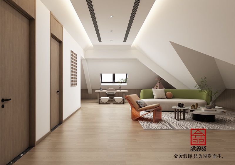 西山林語(yǔ)躍層裝修效果圖