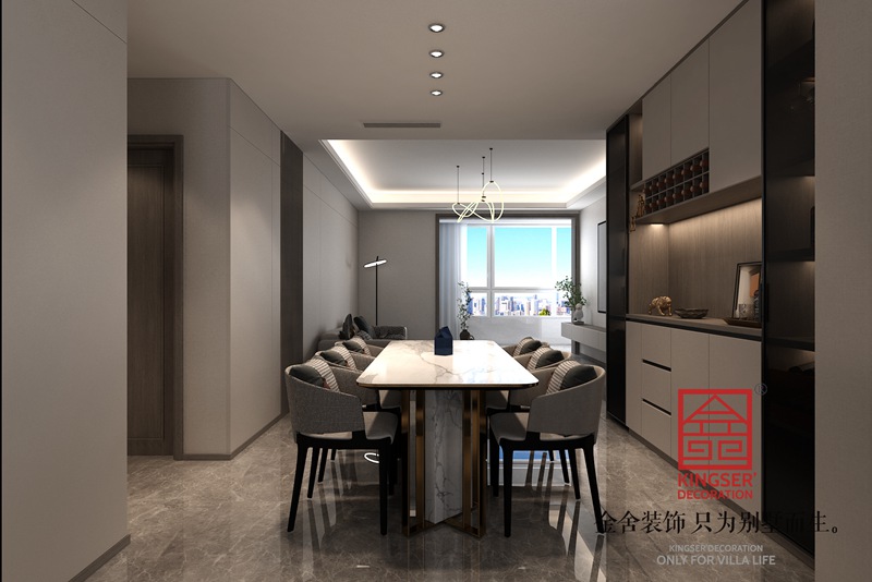 國仕山146平米現(xiàn)代風(fēng)格裝修設(shè)計(jì)