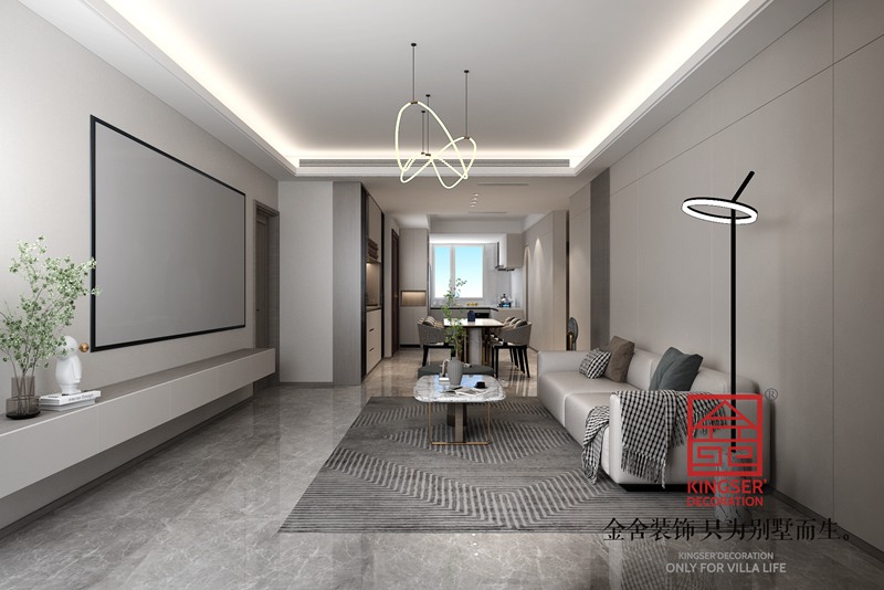 國仕山146平米現(xiàn)代風(fēng)格裝修設(shè)計(jì)