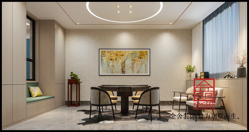 衡水漢王府550平奢華風格裝修設(shè)計效果圖