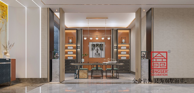 衡水漢王府550平奢華風格裝修設(shè)計效果圖