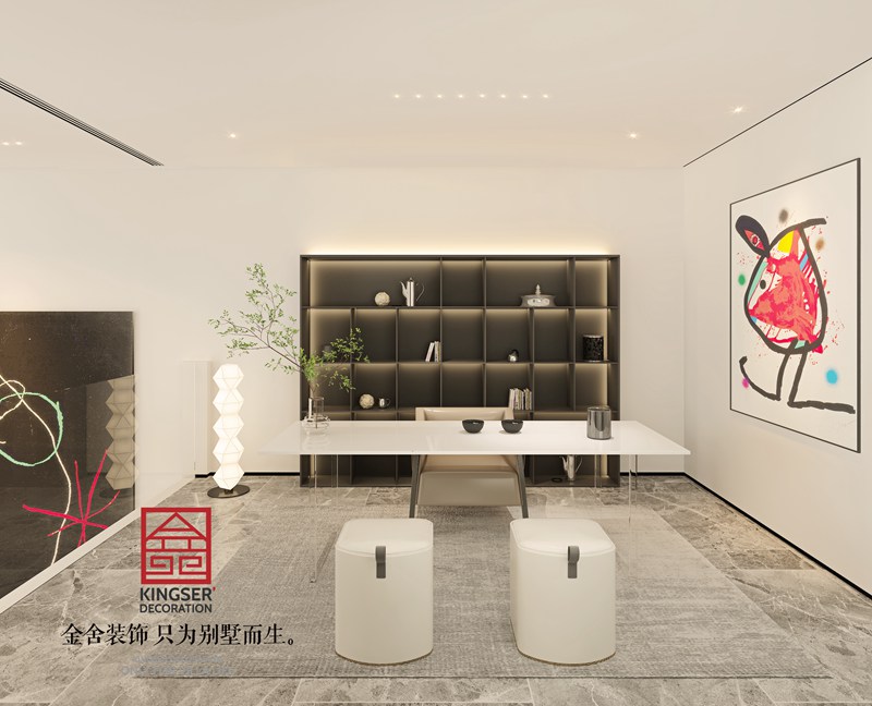 榮盛御府440平米現(xiàn)代風格別墅裝修設(shè)計