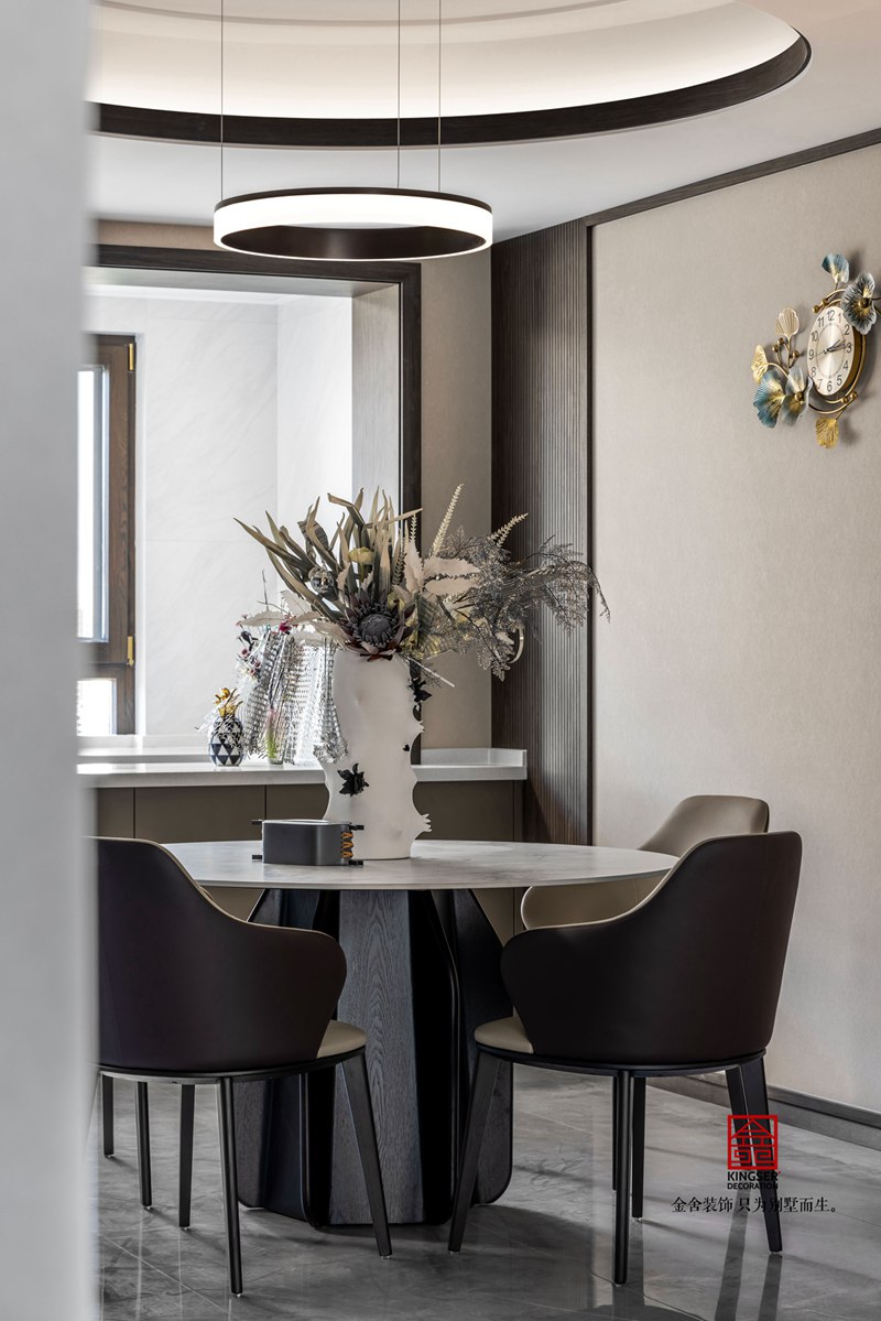 榮盛華府現(xiàn)代輕奢風(fēng)格裝修實景圖