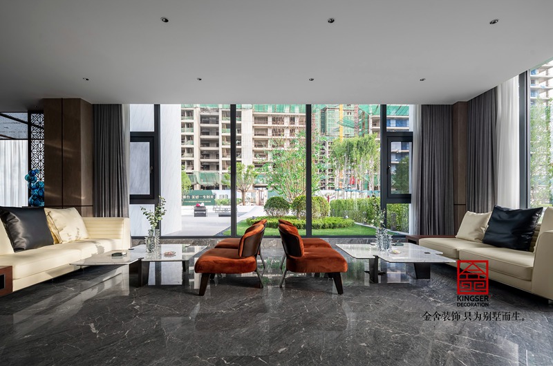 衡水嘉和國(guó)際售樓部大廳設(shè)計(jì)實(shí)景圖